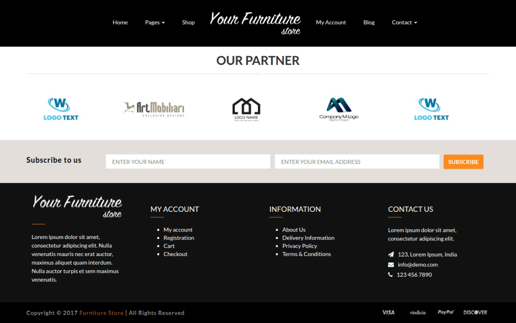 Responsive WordPress Theme WooCommerce