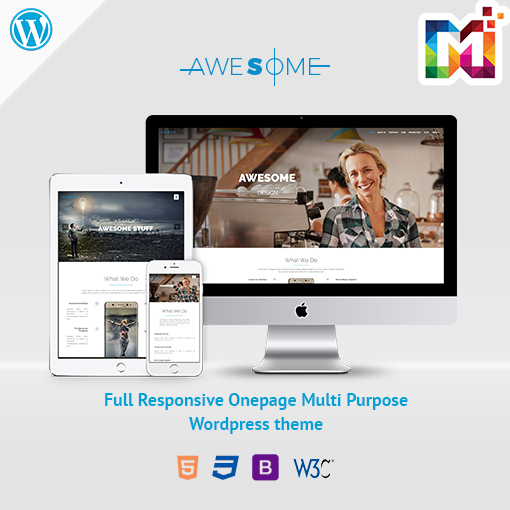 Responsive WordPress Theme Creative Business Agency