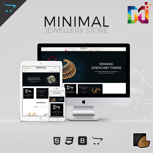 Minimal – Jewelry Responsive OpenCart Theme