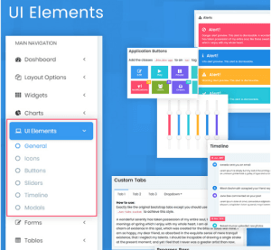 Ui Temes 9. UI elements - MultiPurpose Themes