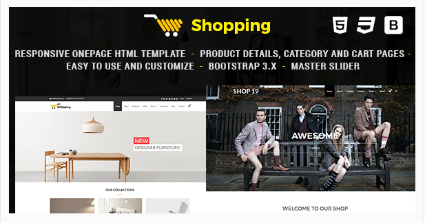 ECommerce HTML Template