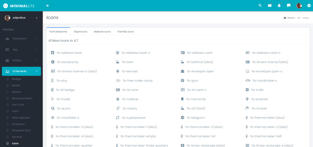 Minimal Lite - Responsive Bootstrap 4 Admin Template