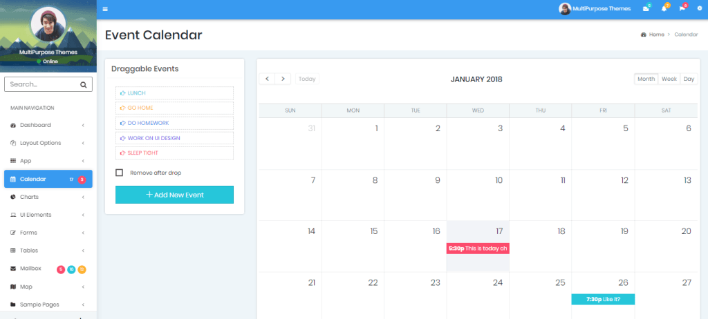 Minimo Pro - Responsive Bootstrap 4 & 3 Admin Dashboard