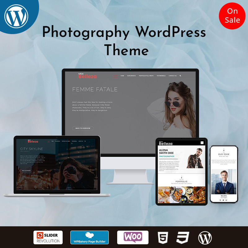 Photography – MultiPurpose WordPress Themes