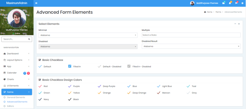 Maximum - Responsive Bootstrap 4 Admin Template