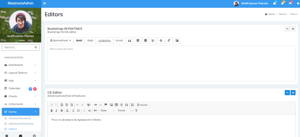 Maximum - Responsive Bootstrap 4 Admin Template