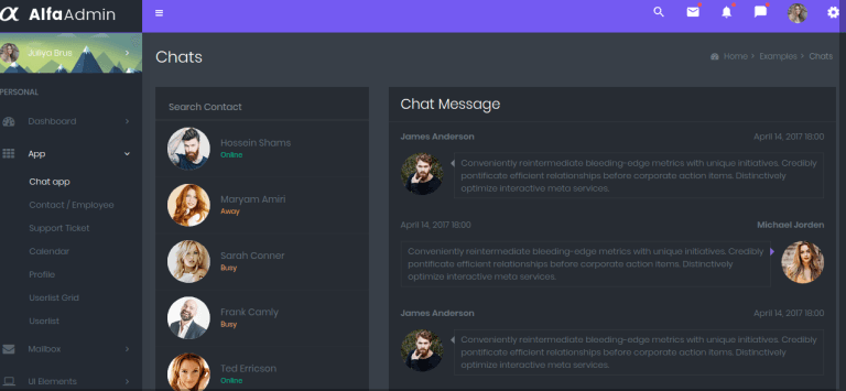 charts app - MultiPurpose Themes
