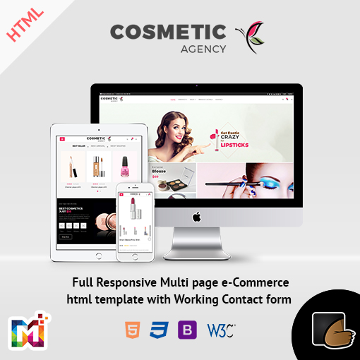 Cosmetics – Multi-Purpose HTML Template