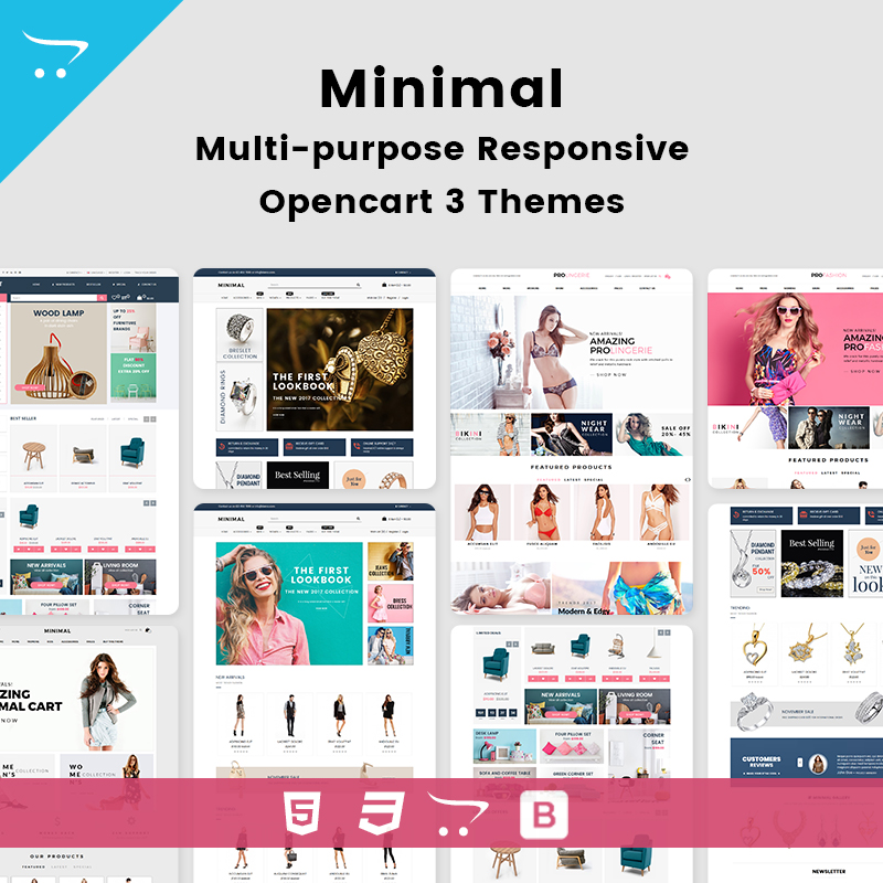 Minimal – Multipurpose Responsive Opencart 3 Themes