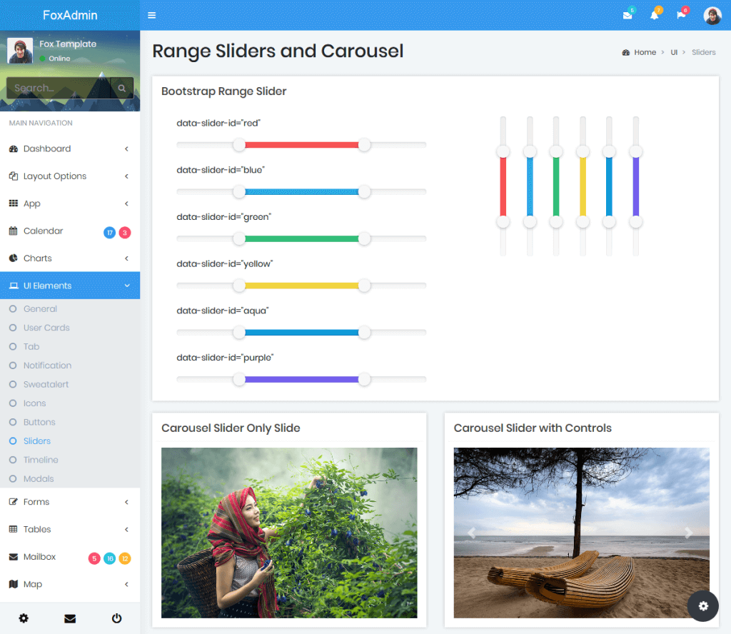 Fox - Multipurpose Bootstrap 4 Admin Dashboard Template