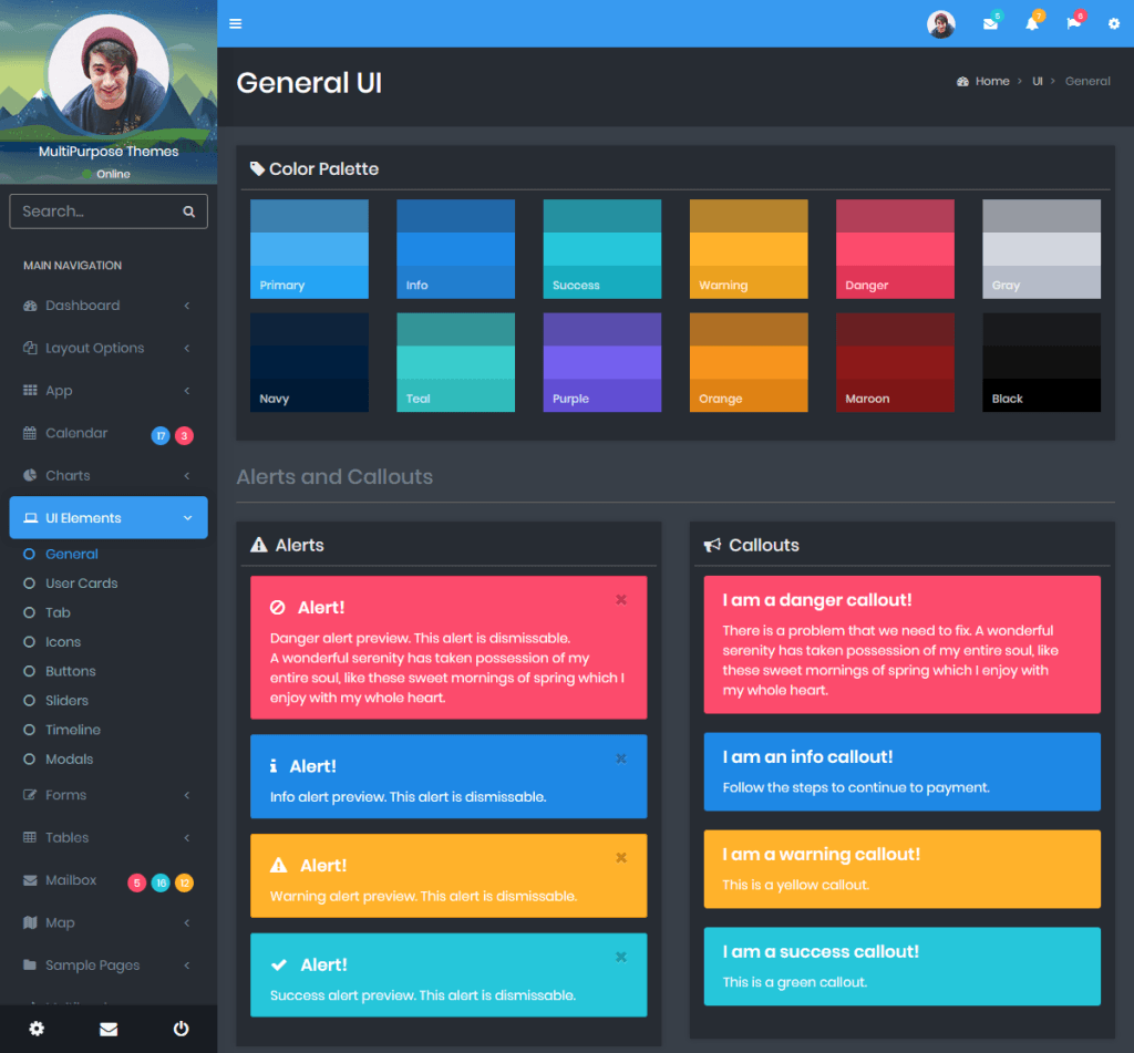 Minimo Pro - Dark Premium Admin Dashboard template