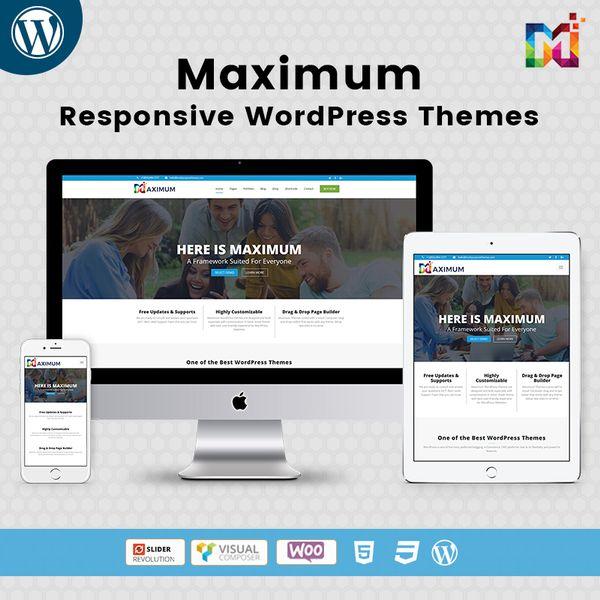 Maximum Base Responsive WordPress Themes