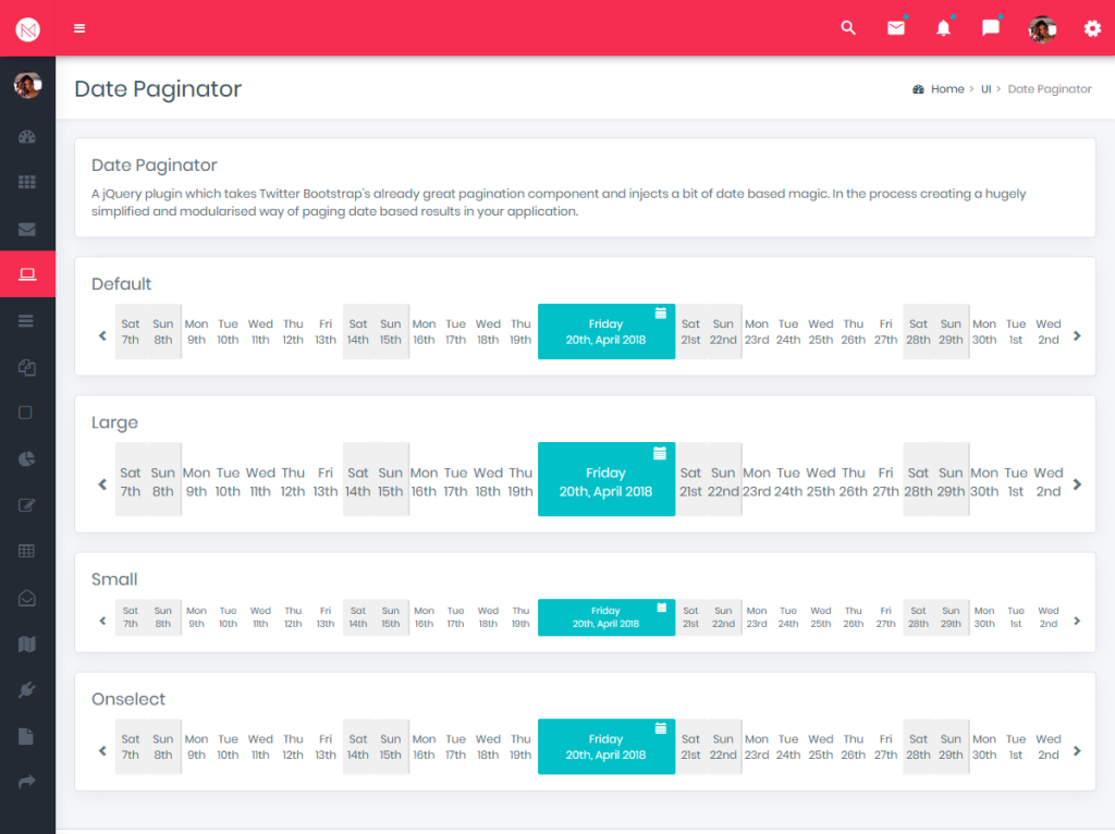 Minimal Lite Mini Sidebar - Responsive Bootstrap Admin Templates