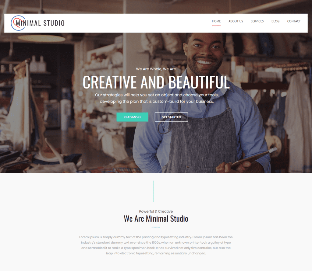 Creative Responsive WordPress Themes For Your Business