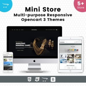 Mini Store - Multipurpose Responsive OpenCart Themes
