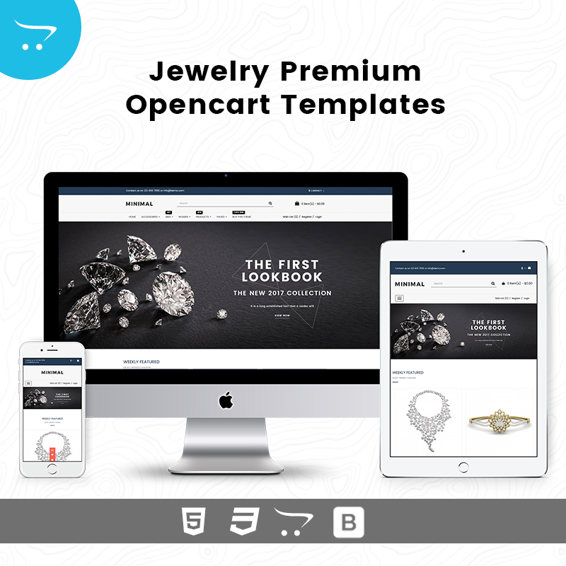 Minimal Store 4 – Jewelry Premium OpenCart Templates