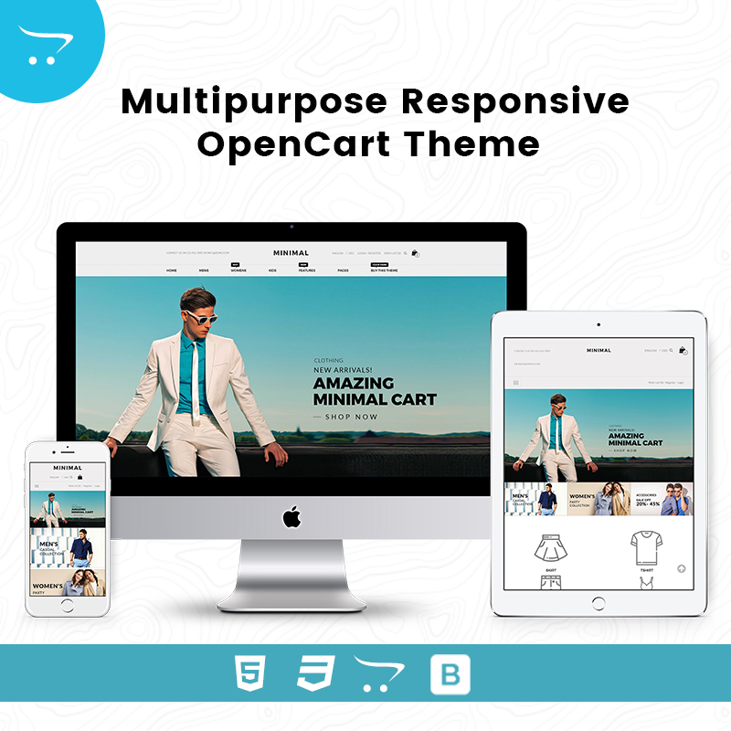 Minimal Cart 1- Multipurpose Responsive Opencart Theme