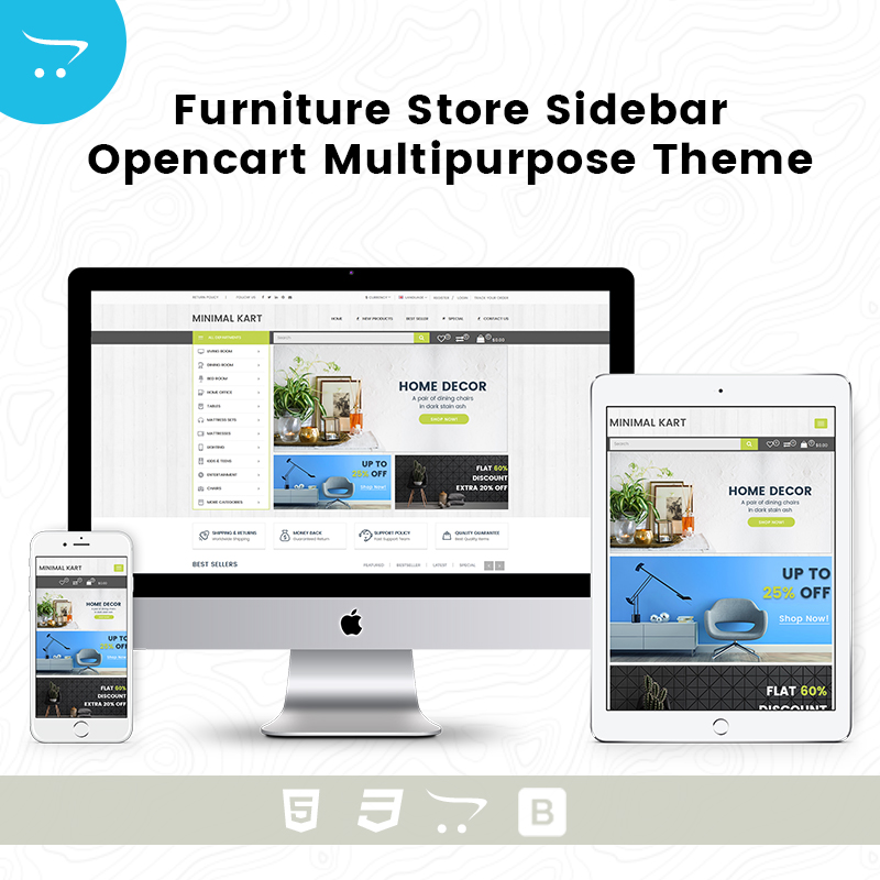 Furniture Store SideBar – Opencart Multipurpose Theme