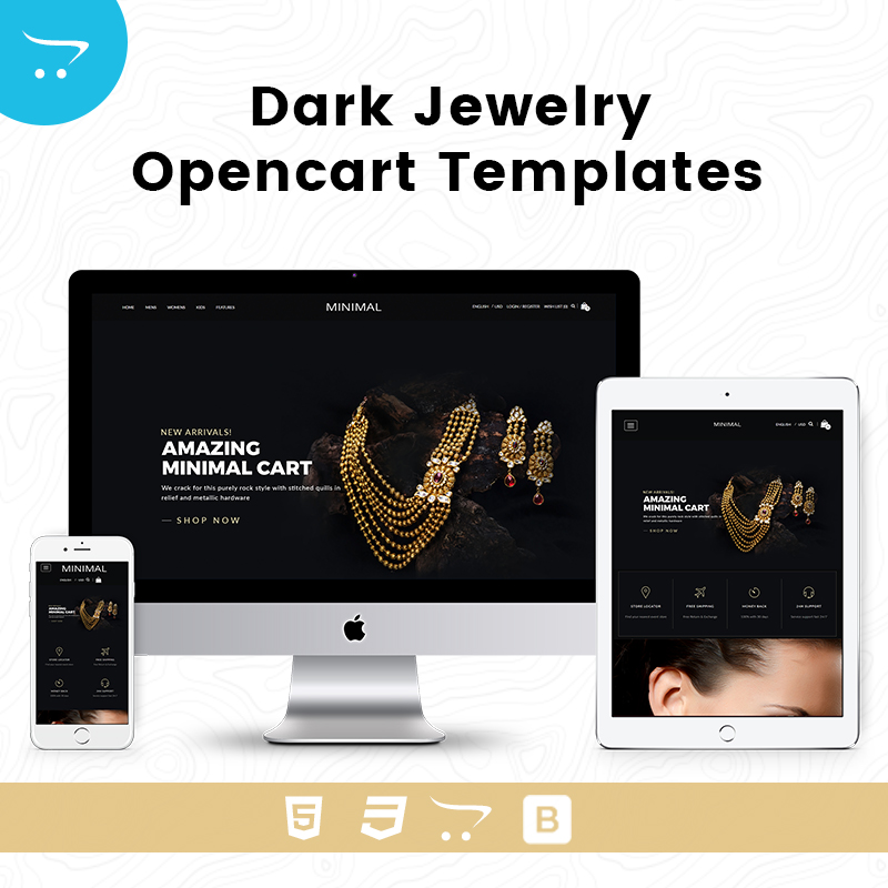 Dark Jewelry – OpenCart Templates
