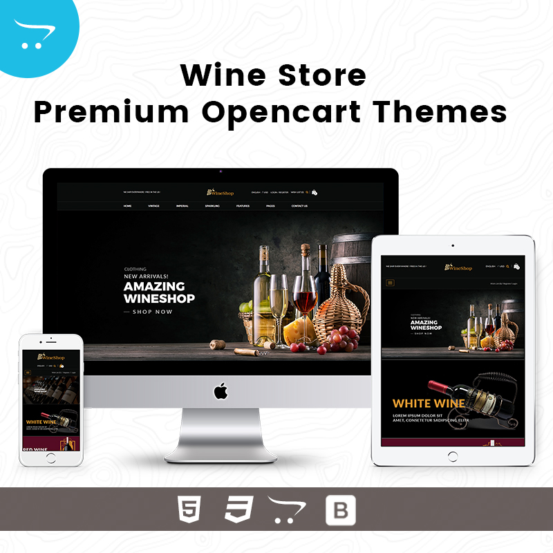 Wine Store – Premium OpenCart Themes