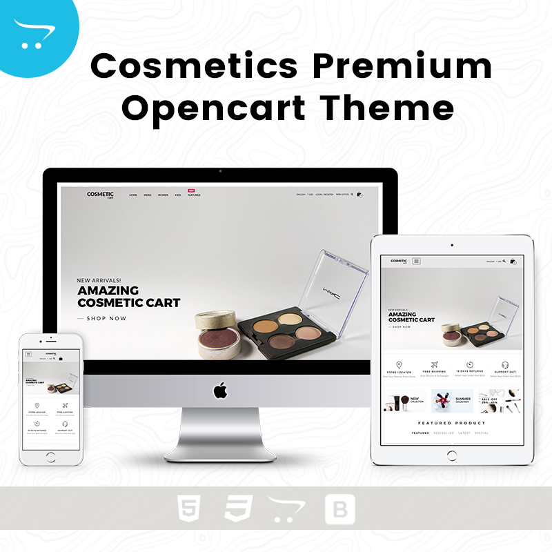 Cosmetics – Premium OpenCart Theme
