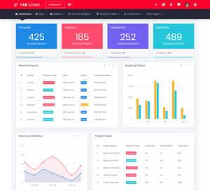 Modern looking Responsive Bootstrap Admin Templates