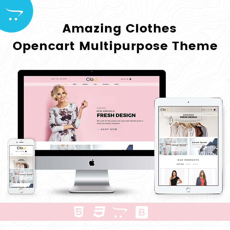 Amazing Clothes – Opencart Multipurpose Theme