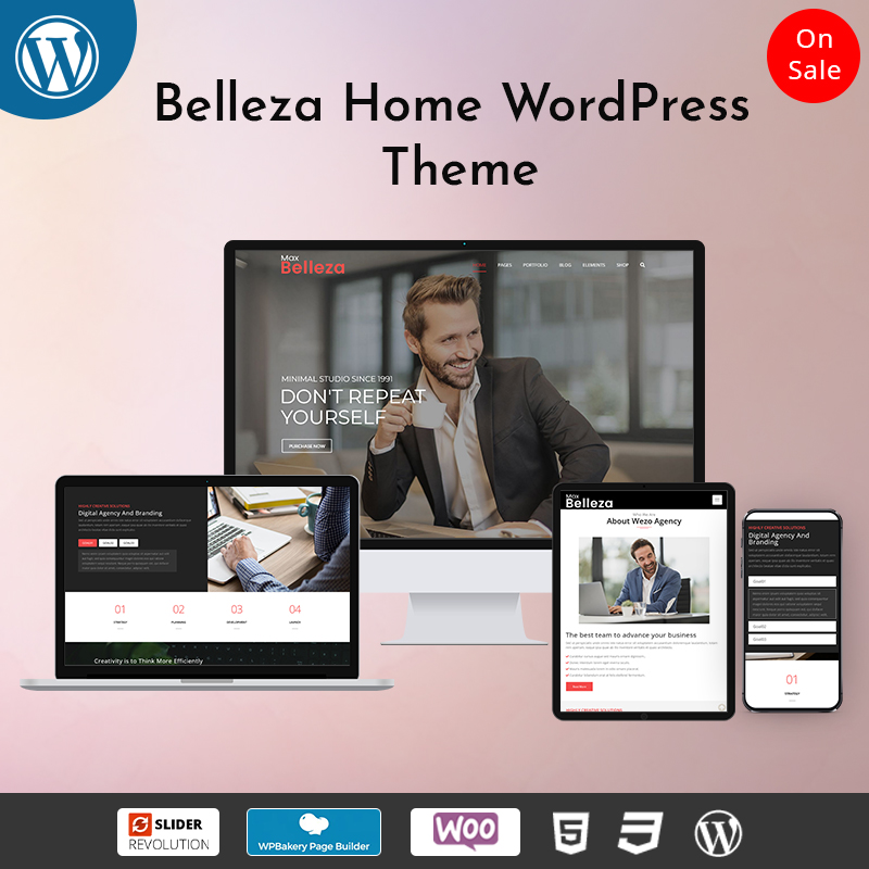 Belleza Responsive WordPress Themes