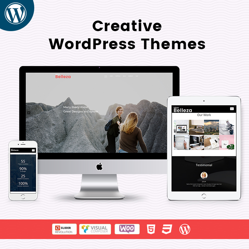 Creative Responsive WordPress Themes By MultiPurpose Themes