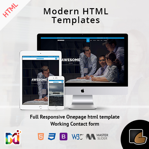 Modern – Responsive Multipurpose HTML Template