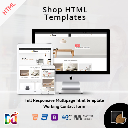Shop – Responsive ECommerce HTML Template