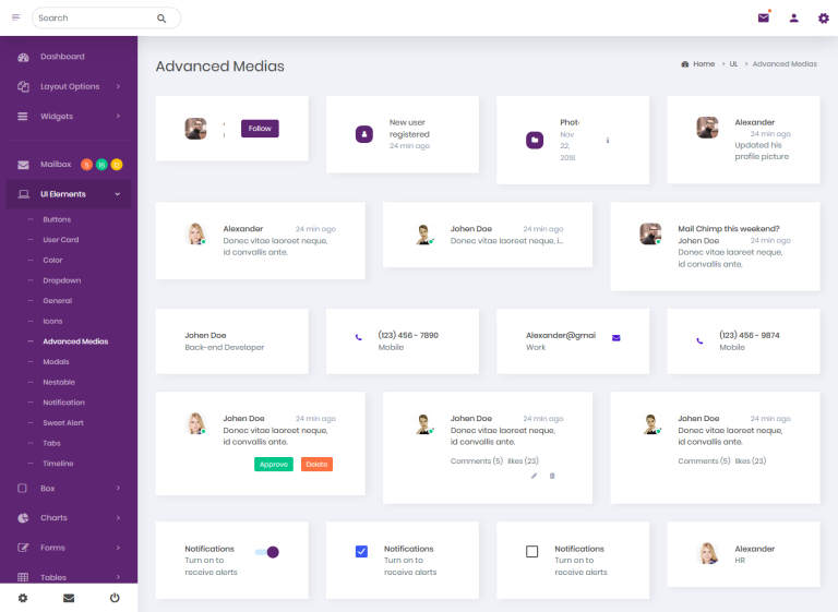 Qixa - Responsive Bootstrap 4 Admin Templates & Dashboard