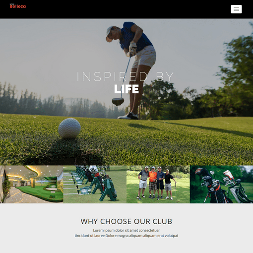 Golf Club Premium WordPress Themes
