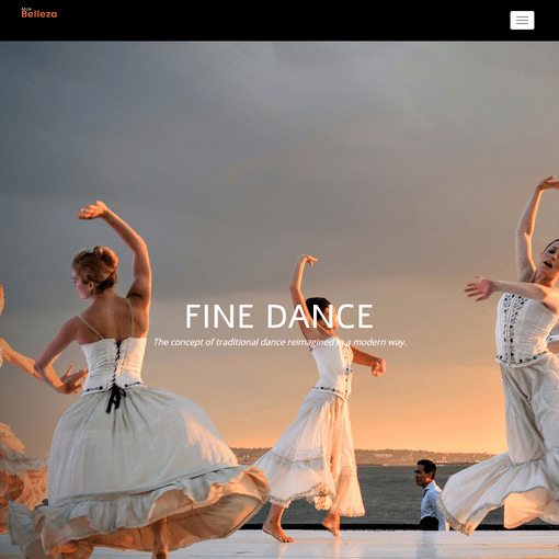 Belleza Divine Dance Premium WordPress Themes