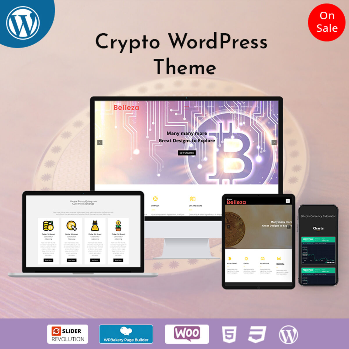 Crypto Currency 2 - Premium Responsive WordPress Themes