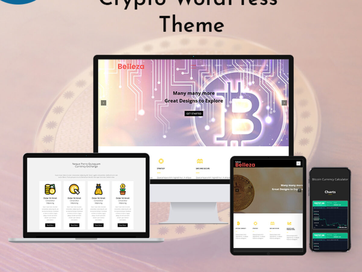 Crypto Currency 2 - Premium Responsive WordPress Themes