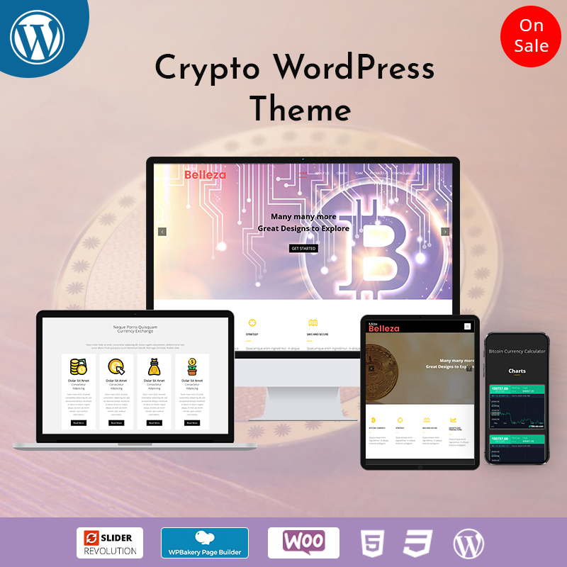 Crypto Currency 2 – Premium Responsive WordPress Themes