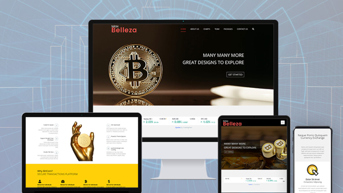 Crypto - Premium Responsive WordPress Themes