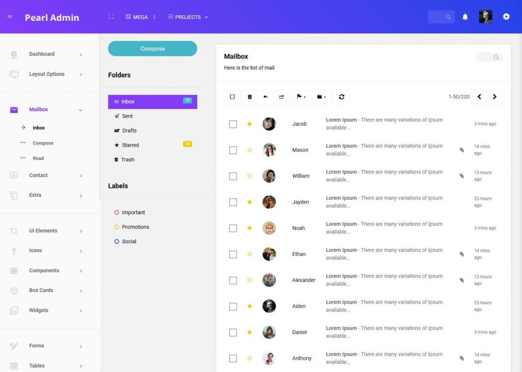 Bootstrap Admin Template | Responsive Bootstrap 4 Admin