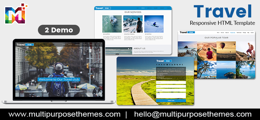 One Page Parallax HTML Template | Multipurpose Html Template