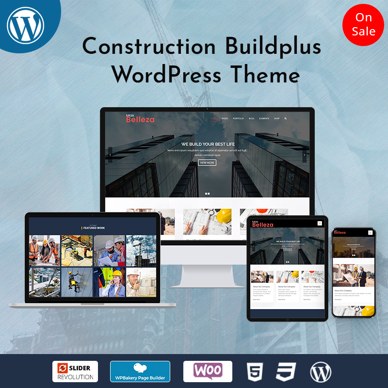 Belleza Construction Multipurpose WordPress Themes