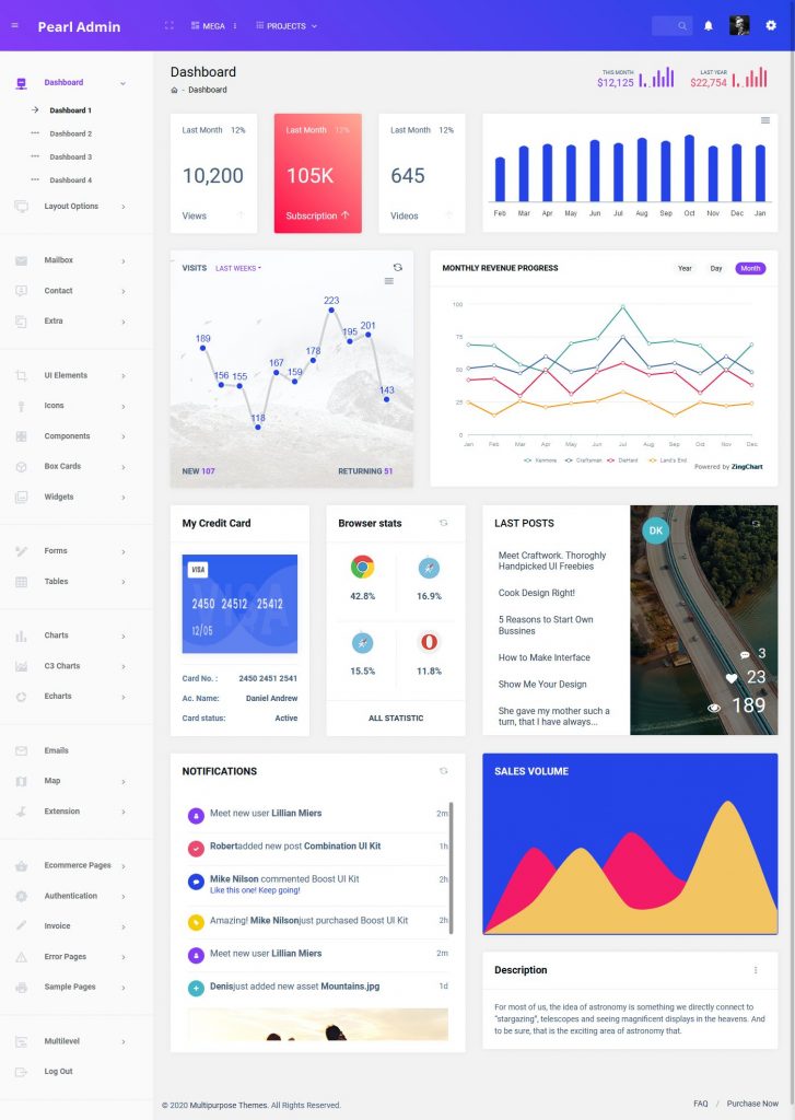 Admin Templates