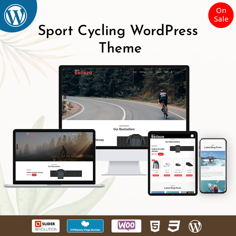 Belleza Sports Cycling Renovate WordPress Themes