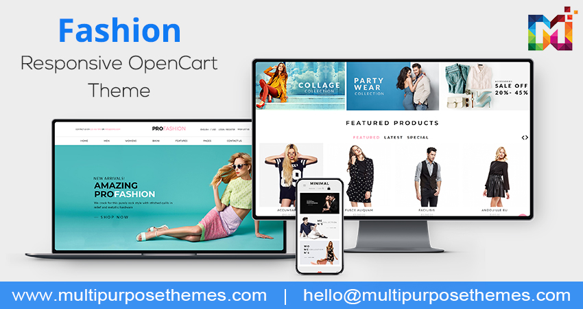 Fashion Store OpenCart Theme | Responsive Opencart Themes