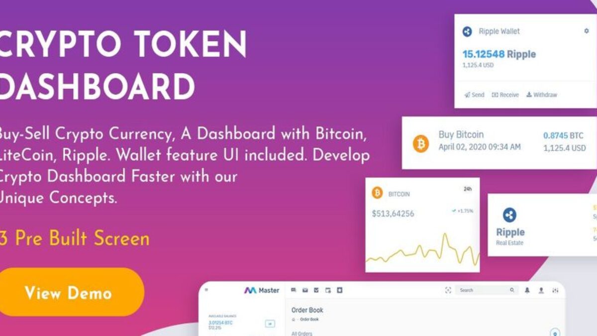 Admin Dashboard | Crypto Admin Templates | Bootstrap Admin Template