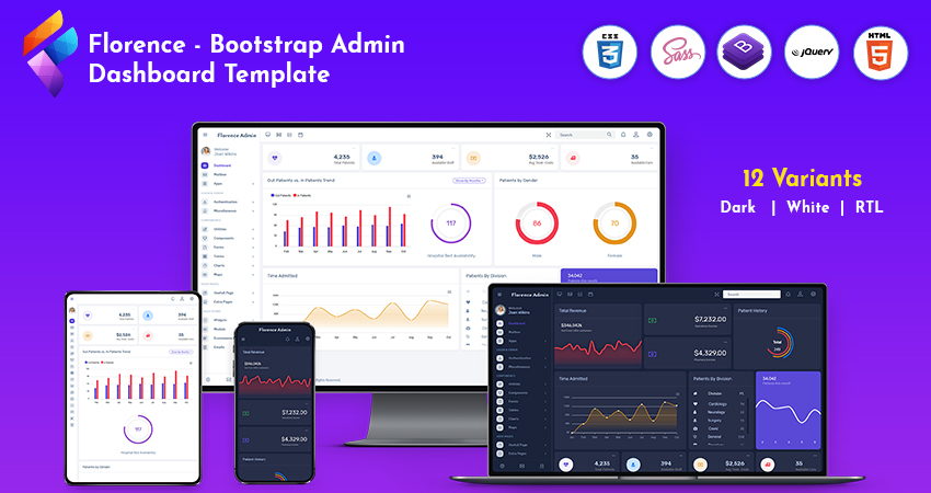 Admin Panel | Bootstrap Admin Web App | Responsive Web Application Kit