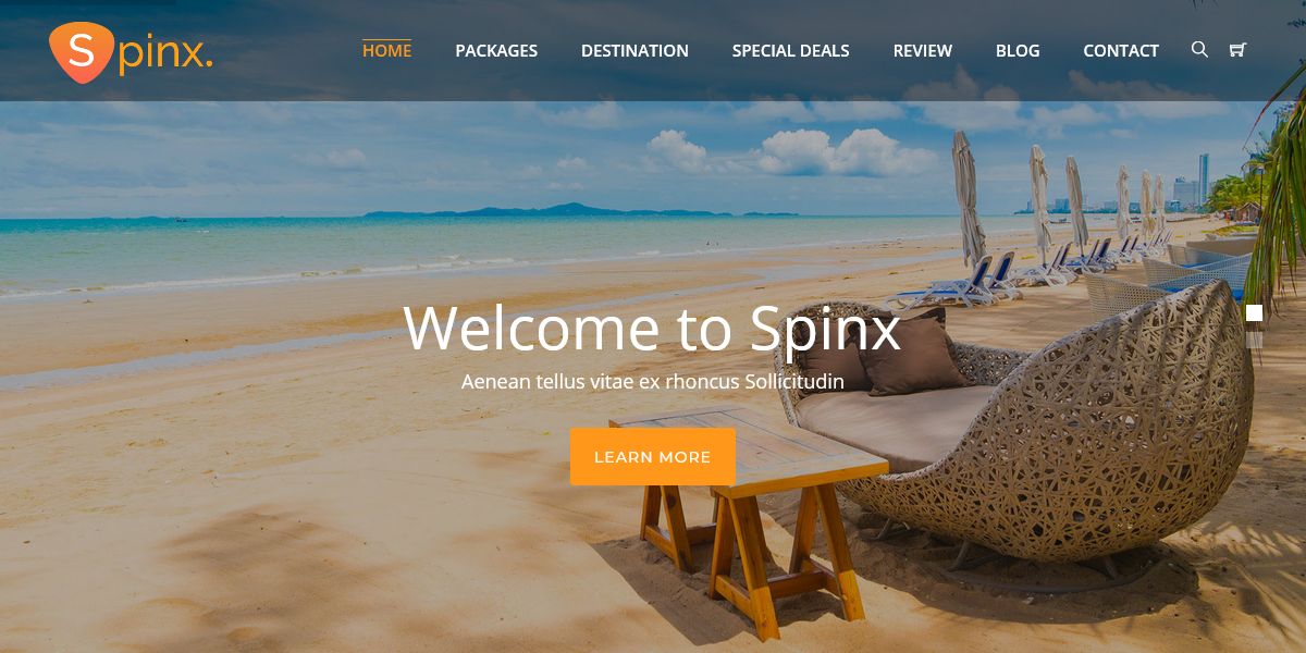 Travel One Page Parallax HTML Template | HTML Templates