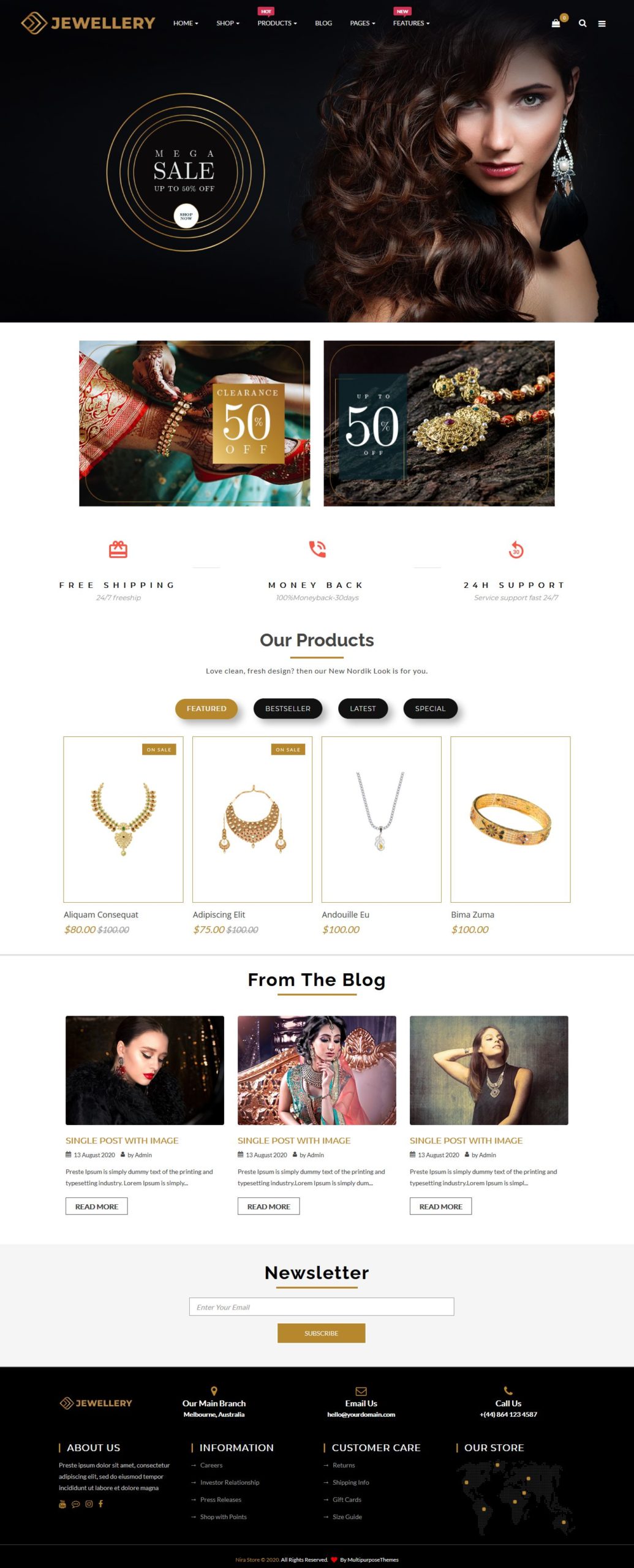 Jewellery Responsive Opencart Theme