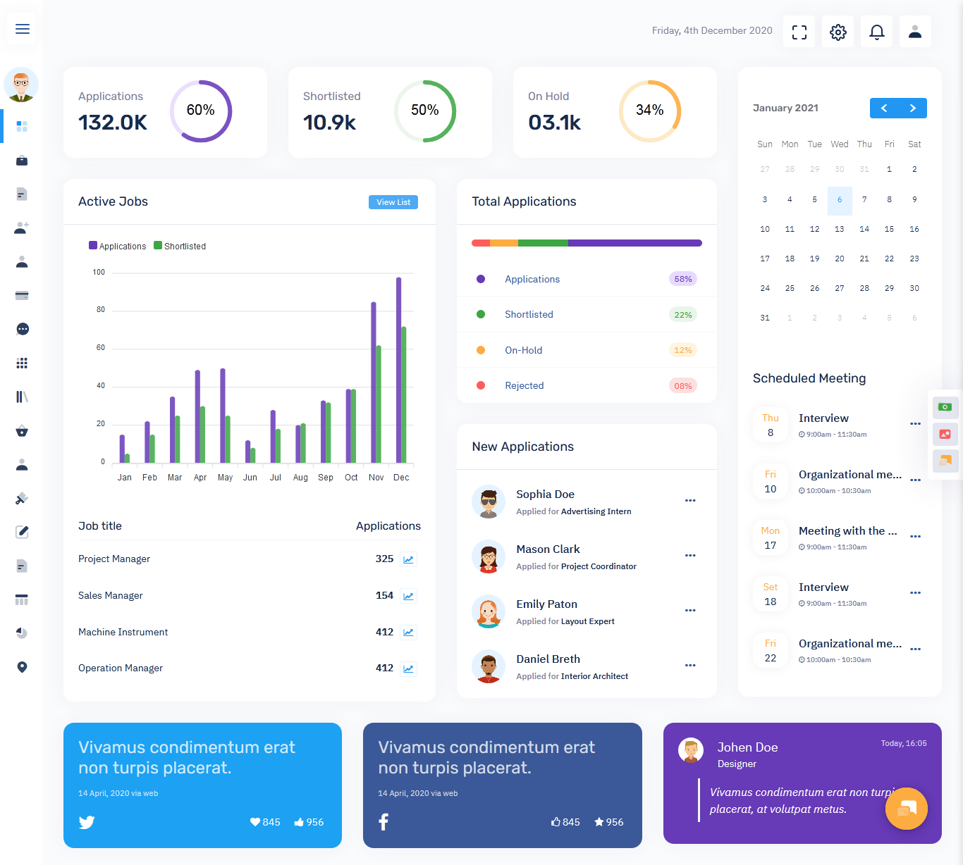 Admin Dashboard