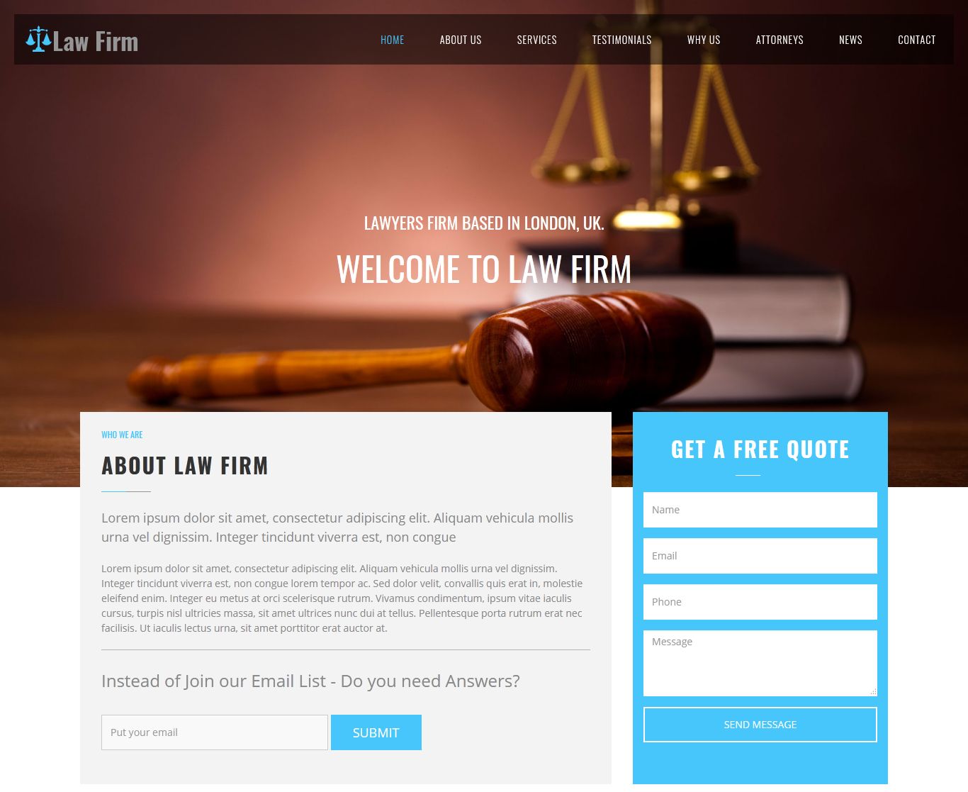 Business HTML Template